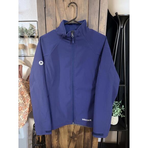 Marmot Women’s Gravity Soft Shell Jacket in Arctic Navy Size Large - Picture 2 of 7